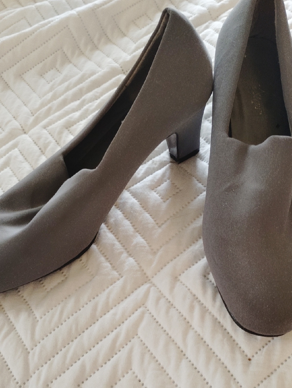 Classic Women's Taupe Block Heel Pumps - Elegant Everyday Style